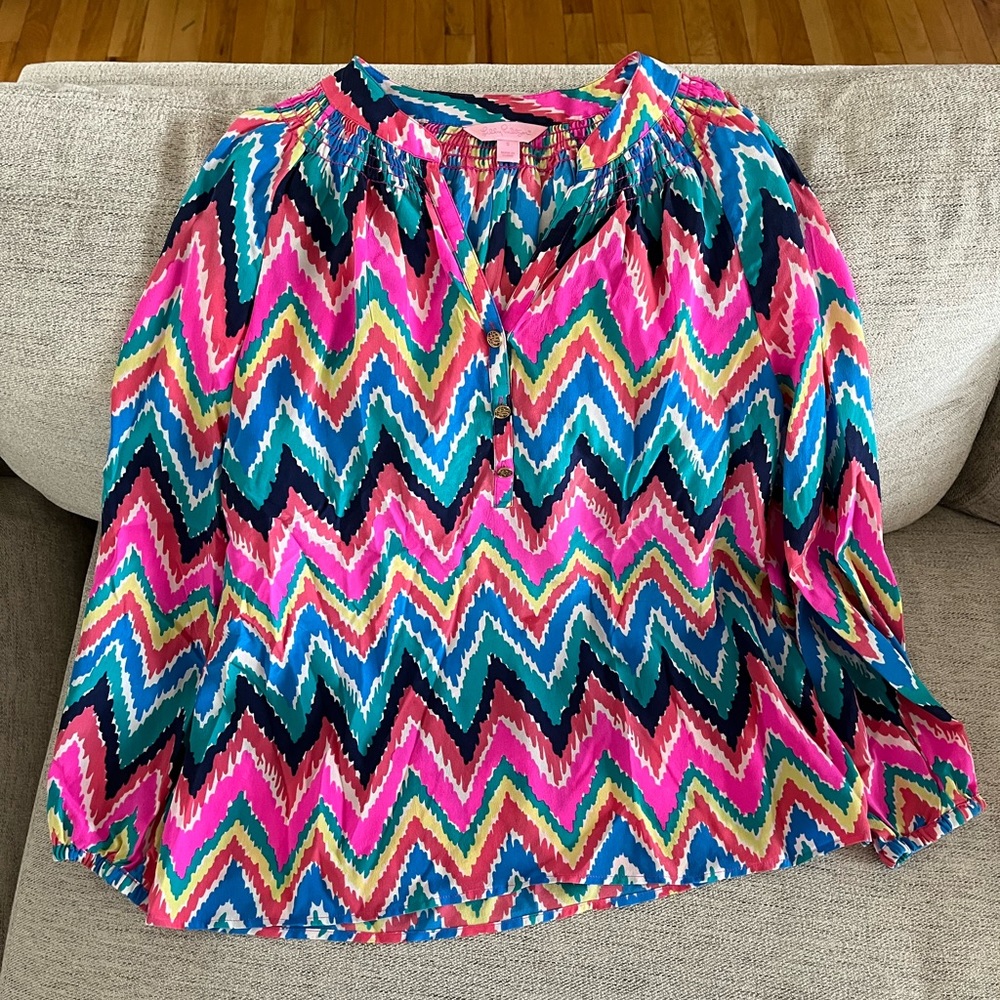 Lily Pulitzer Long Sleeve Tunic